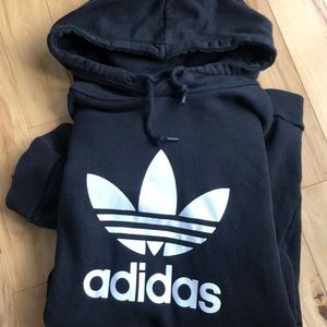 Black adidas hoodie